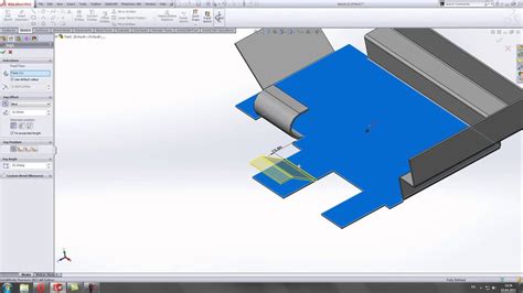 Как использовать листовой металл в SolidWorks