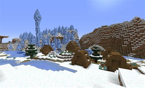 Как найти и воссоздать код для зимнего биома в Minecraft