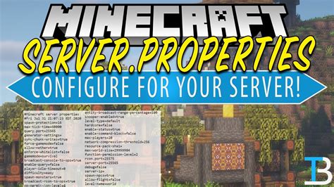 Как настроить server properties в Minecraft