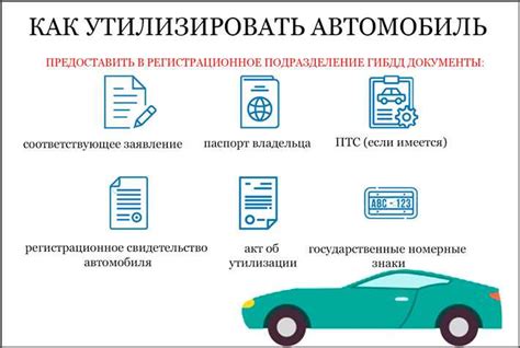 Как оформить документы для утилизации автомобиля