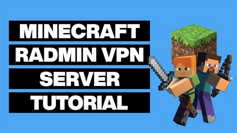 Как подключиться к игре Minecraft с помощью RadMin VPN