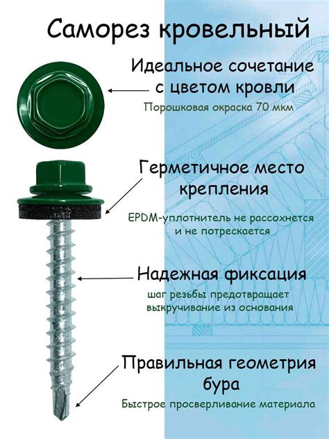 Как правильно выбрать оцинкованные саморезы для крыши