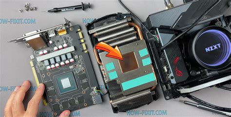 Как правильно применять жидкий металл на видеокарте GTX 1060