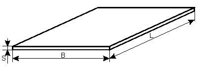 Как рассчитать массу листа металла