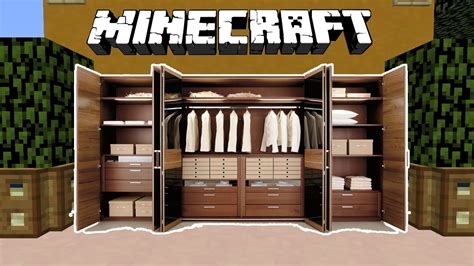 Как сделать шкаф для одежды без модов в Minecraft: подробная инструкция