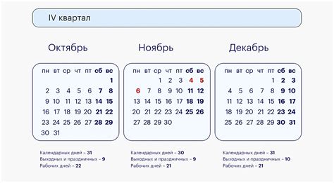 Каникулы и выходные в ноябре 2023 года