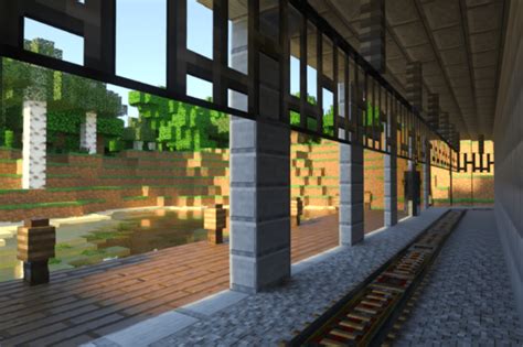 Карта метро Эксодус в Minecraft