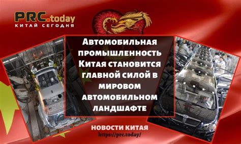 Китайская автомобильная индустрия в мировом авто-ландшафте