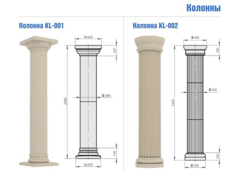 Колонны в строительстве
