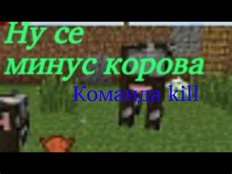 Команда /kill для удаления мобов: шаг за шагом