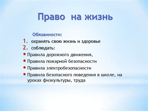 Консультации по правам и обязанностям: