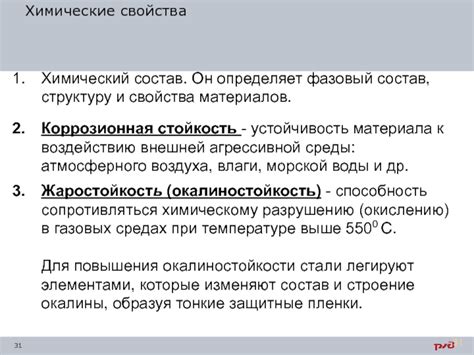 Коррозионная стойкость и устойчивость к воздействию окружающей среды