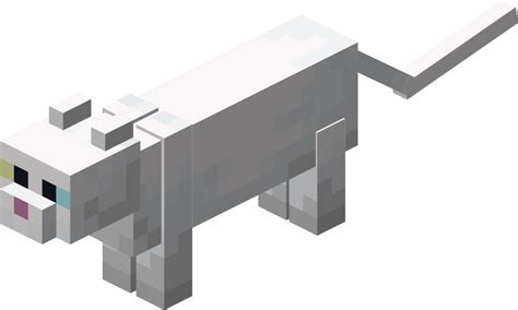 Кошка в майнкрафте: описание и особенности