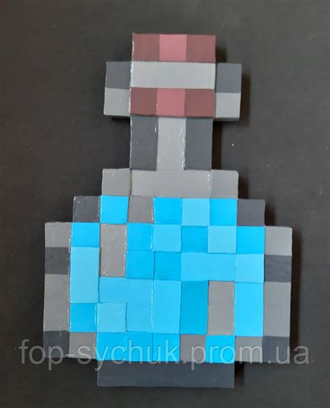 Крафт колбы в Minecraft