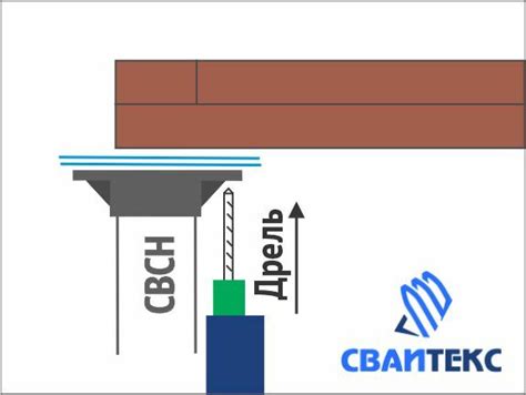 Крепление арматуры к сваям