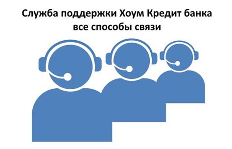 Круглосуточная служба поддержки для клиентов Хоум Кредит