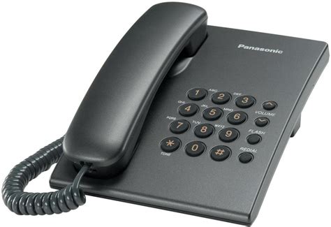 Купить проводной телефон Panasonic KX-TS2350 белого цвета