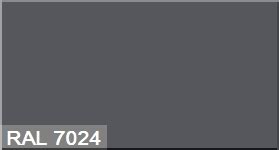 Легкость нанесения краски Рал 7024