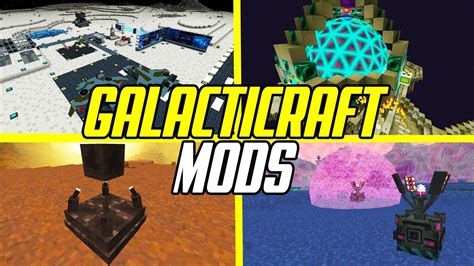 Лучшие аддоны для Galacticraft в Minecraft