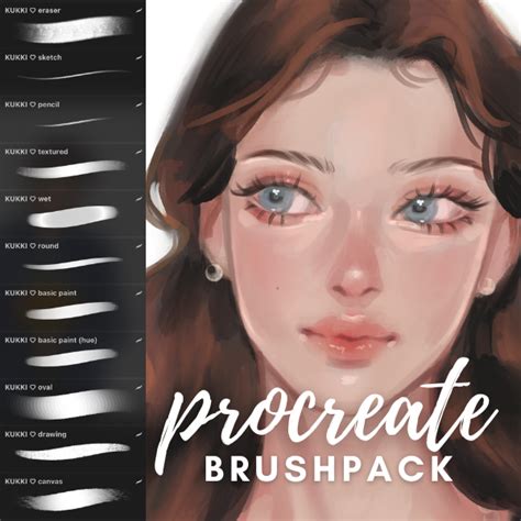 Лучшие кисти металл для Procreate