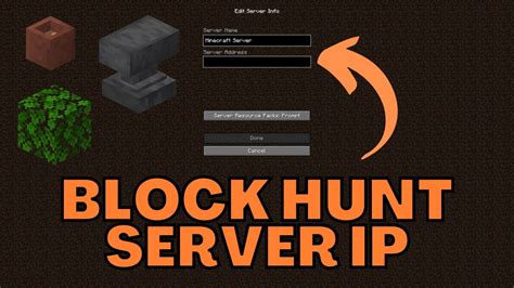 Лучшие сервера Minecraft Block Hunt