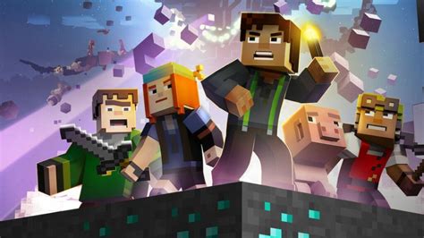 Майнкрафт карта Minecraft Story Mode