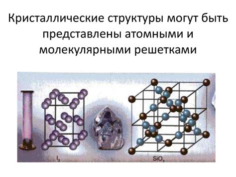 Металлические связи в кристаллической решетке