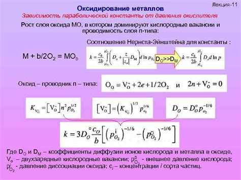 Металлы и окисление: почему происходит окисление металлов