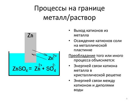 Металл-раствор: