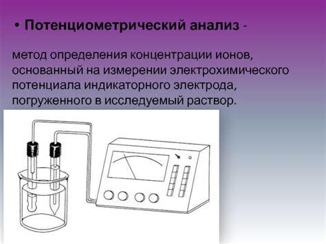 Методы определения потенциала электрода