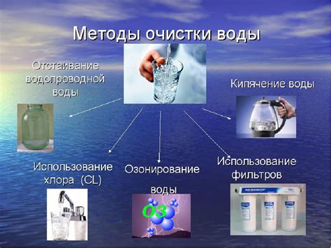 Методы очистки воды от металла