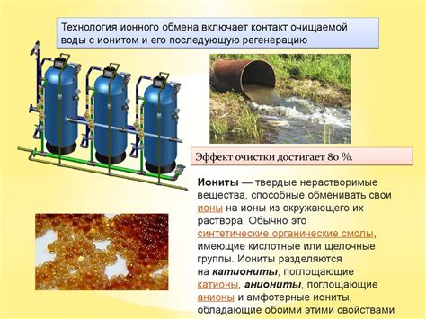 Методы очистки воды от солей тяжелых металлов