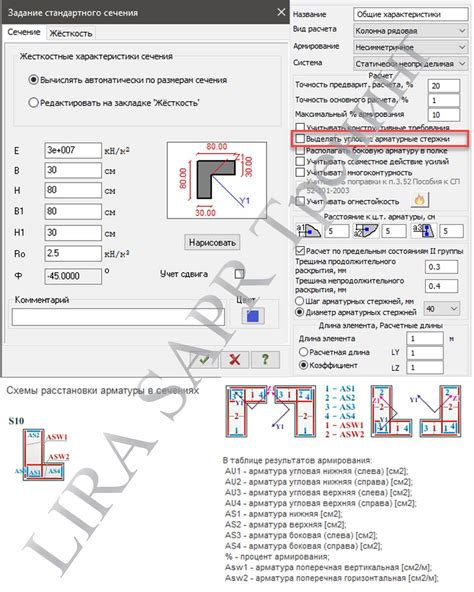 Методы подбора арматуры