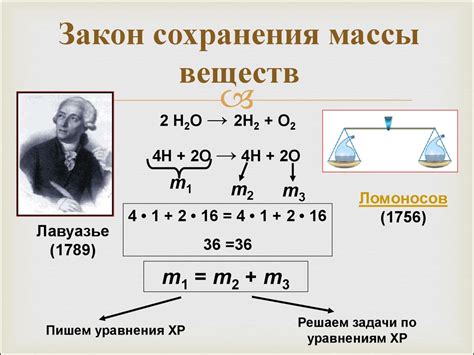 Методы химических реакций для определения массы металла