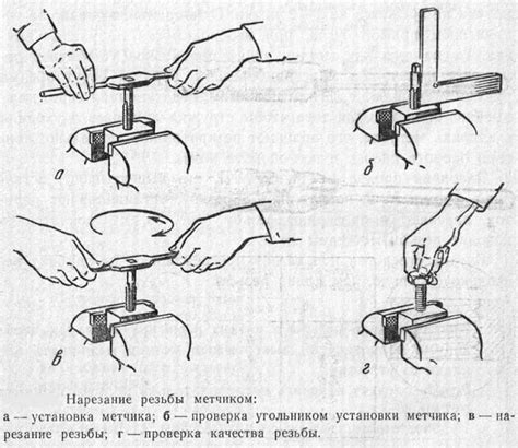 Метчик: принцип работы и основные характеристики