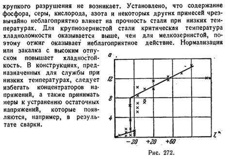 Механизмы разрушения металлов при низких температурах