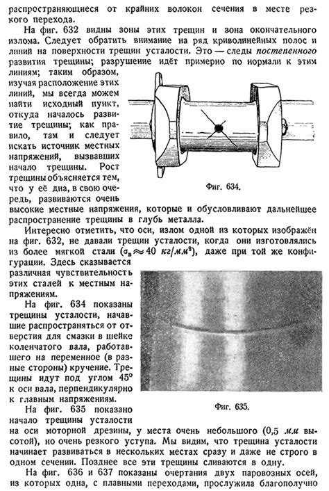 Механизмы разрушения при усталости