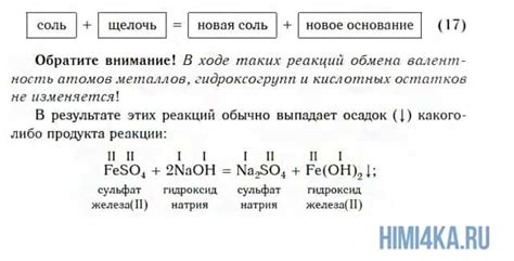 Механизм взаимодействия металла с солями: роль исследования