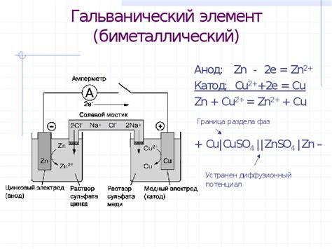 Механизм образования электродного потенциала