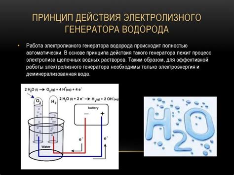 Механизм процесса и роль водорода