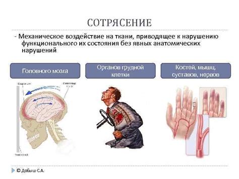 Механическое воздействие и повреждения