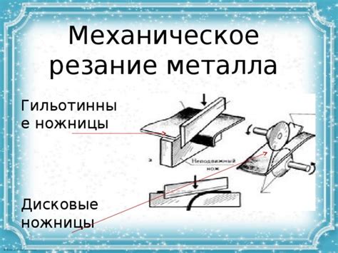 Механическое резание металла: принципы и применение