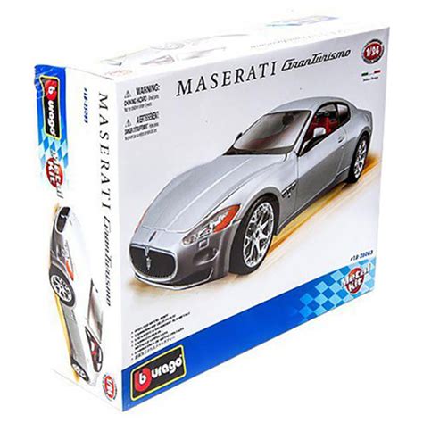 Модель автомобиля Maserati Gran Turismo 2008 масштабом 1:24: подробное качество до мельчайших деталей