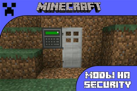 Мод для Minecraft на Android: дверь с кодовым замком