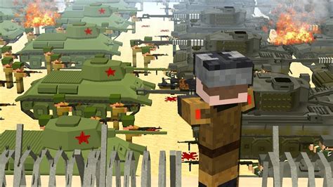 Мод на вторую мировую войну для Minecraft