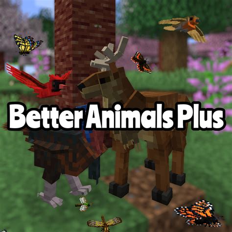 Мод Better Animals Plus для Майнкрафт