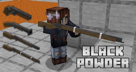 Мод Black Powder для Майнкрафт: уникальные фичи