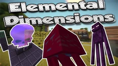 Мод Elemental Dimensions