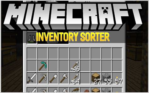 Мод inventory sorter для Майнкрафт: эффективная сортировка предметов