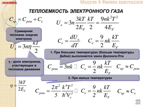 Молекулярно-динамическая теория и молярная теплоемкость